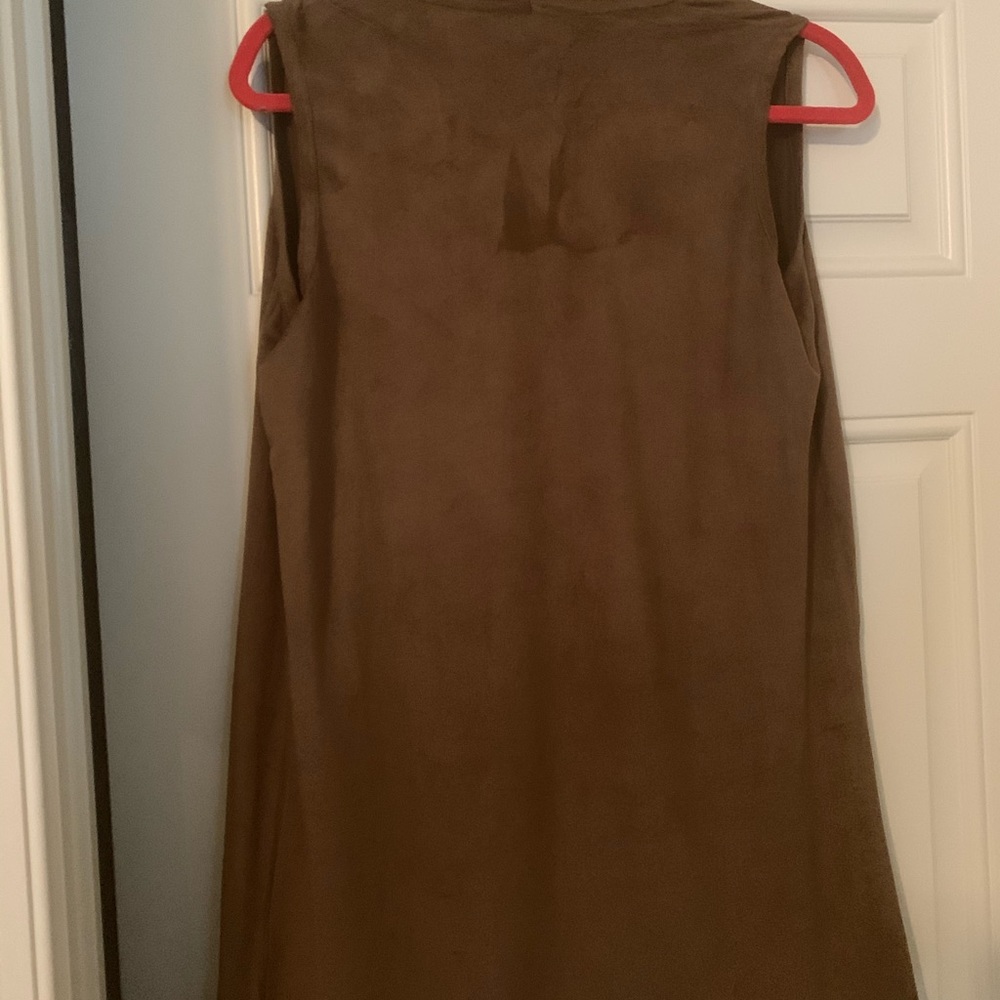 Suede Vest